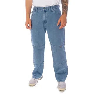 Dickies Loose-fit-Jeans Jeans Dickies Double Knee Denim (5-tlg) blau 36