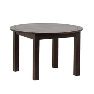 Esstisch Colombo 120cm rund - ausziehbar Massivholz Akazie