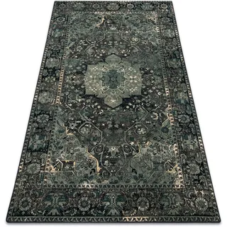 Rugsx - Wollteppich Polonia Dukato Ornament Grün Iron Green 235x350 Cm