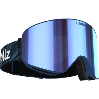 Bliz Flow Skibrille (Größe One Size, blau)