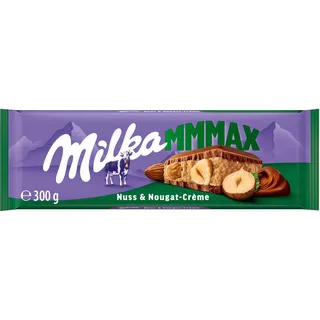 MILKA Nuss Nougat Schokoladentafel 300 g