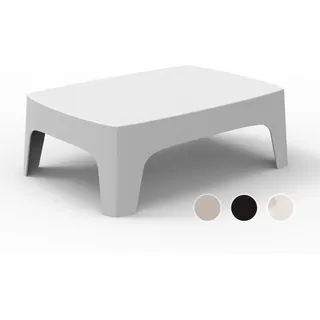 Vondom »SOLID« Outdoor Beistelltisch 85x75x85cm / Basic matt / White