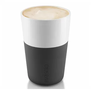 eva solo Latte-Becher 0,36 l Schwarz 2 St.