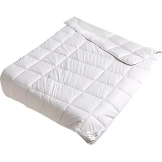 Traumschlaf Alpaka Bettdecke Pako warm, Füllung: 100% Alpakawolle 135x200 cm - weiß