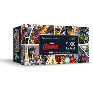 Trefl Marvel - Across The Comic Universe - UFT: Puzzle 9000 Teile,