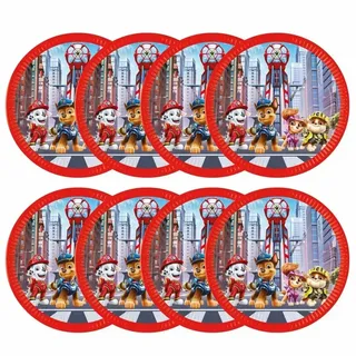 Godan Pappteller 23 cm 8 St. Mehrfarbig