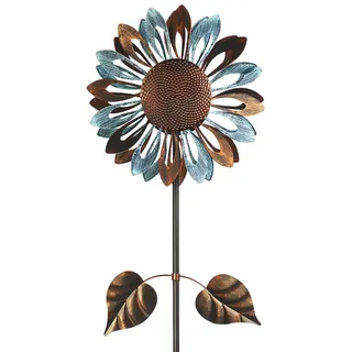 Kobolo Windrad Dekostecker Sunny XXL 60 x 213 cm Mehrfarbig