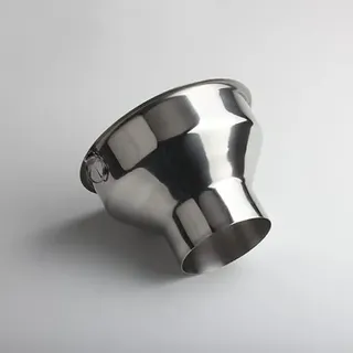 HOMEXO 304 Edelstahl Trichter Trichter Großkaliber Weithals-Futtertrichter Kaliber 15cm 1St