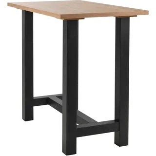 Mäusbacher Bartisch 120 x 70 cm Asteiche Braun/Schwarz