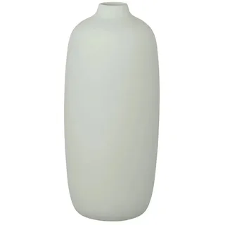 BLOMUS Vase CEOLA – Keramikvase für natürliche Wohnräume Desert Sage 18 cm