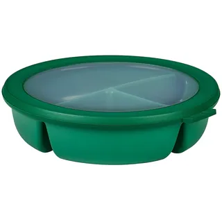 MEPAL Bento-Bowl CIRQULA 1,0 Liter dreigeteilt vivid green