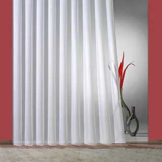WECKBRODT Fee Faltenband 900 x 115 cm Weiß 1 St