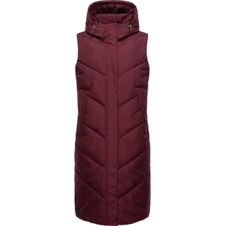 Ragwear Weste Suminka weinrot 5XL