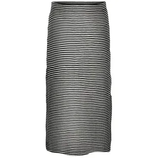 Only Maxirock Mädchen Gestreift Schwarz 158
