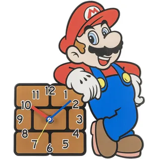 Super Mario Wanduhr für Kinder, Wohnzimmer, Schlafzimmer, Küche GSM3053