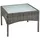 Beistelltisch 58 x 58 x 42 Anthrazit/Grau
