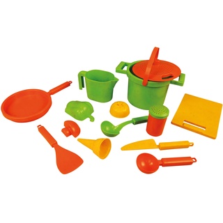 Sandspielzeug-Set Eco - Kochen 14-Teilig