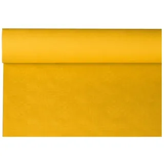 Papstar Papiertischtuch mit Damastprägung 8 m x 1,2 m Gelb