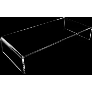 Grünke TV-Aufsatz TV-Brücke TV Lowboard TV Rack Original Acryl (B 80cm x H 12cm x T 25cm)