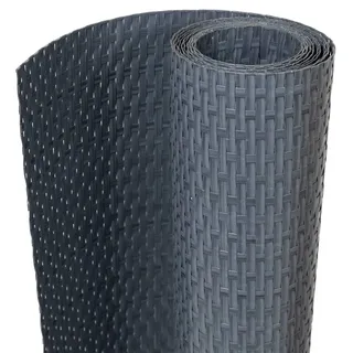 vidaXL Balkon-Sichtschutz 300 x 100 cm Anthrazit Rattan