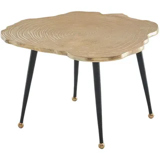 KADIMA DESIGN Schwarz/Gold Aluminium 64 x 37 cm