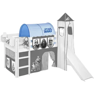 Lilokids Betttunnel Tunnel Star Wars Blau - für Hochbett, Spielbett und Etagenbett blau