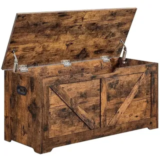VASAGLE Truhenbank LSB060T01 Braun 100,0 cm