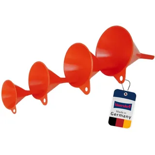 Hünersdorff Trichter-Set 4-teilig Rot