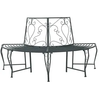 vidaXL Baumbank 160 x 80 x 89 cm Grau