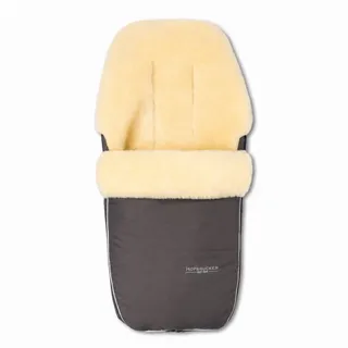 Hofbrucker Lammfellfußsack Polaris grau