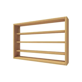 VCM Wandregal Osado 60 x 10 x 40 cm Buche