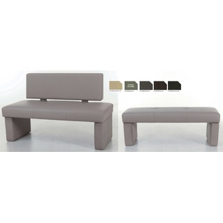 Standard Furniture Domino Polsterbank Kunstleder oder Cordbezug