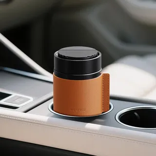 MUNFREE Lufterfrischer Auto Zubehör, Solide Aromatherapie Diffusor, Duftdose Auto Innendekorations, Rituals Autoduft Parfüm Balm für Schlafzimmer, Bäder, Büros und Reisen, Aroma-Ocean Car Scent
