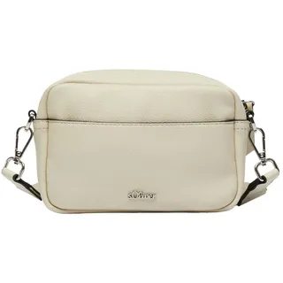 s.Oliver Camera-Bag Umhängetasche Leder Beige