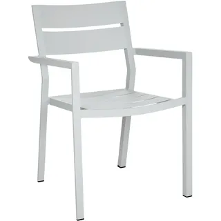Brafab Delia Gartenstuhl 55 x 55 x 80 cm hellgrau 2 St.