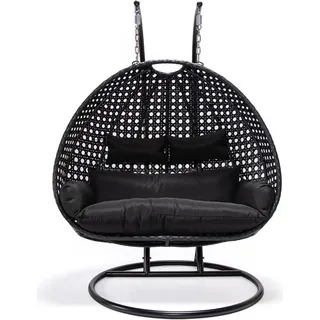 Home Deluxe Hängesessel Twin schwarz