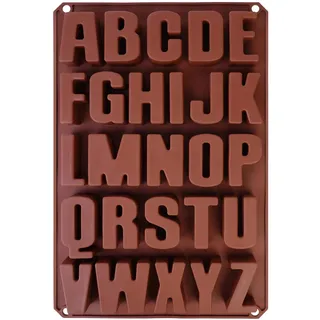 Seifenprofis Buchstaben Groß XXXL Silikonform(6,5cm Buchstabenn) Extra Stabil, Gießform, A-Z Alphabet, Beton, Backform, Schokoladenform, Seife, Wachs 41 * 27 * 3CM