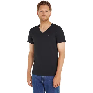 Tommy Hilfiger Original V-neck Kurzarm-T-Shirt Tommy Black M