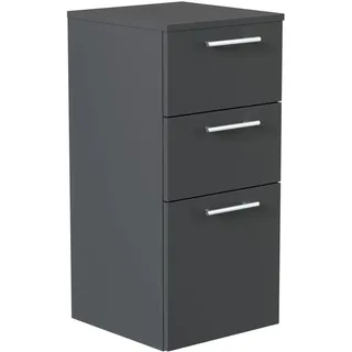 Posseik Midischrank 35,2 x 75 x 36,8 cm Grafit
