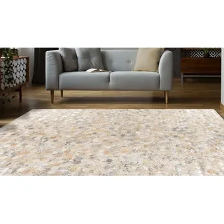 Kayoom Ravi 400 Fellteppich 160 x 230 cm Silber