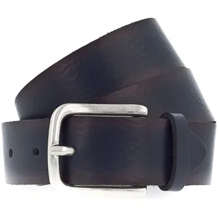 Vanzetti Damengürtel Leder 35 mm blau 85 cm