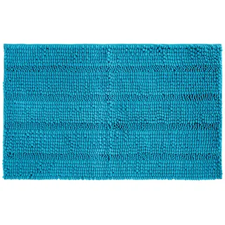 Badematte Uwe in Petrol ca. 60x100cm