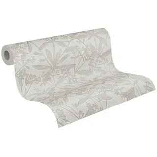 A.S. Création Vliestapete Terra 53 cm x 10 m 389243 Beige/Grau
