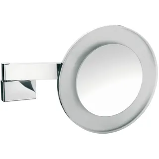 emco LED-Kosmetikspiegel prestige 2 -armig, 3-fach, rund, Direktanschluss, Schalter, Farbwechsel, D: 109606028