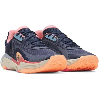 Under Armour Under Armour, Spawn 7 Basketballschuhe 453 - blue calm/sun kiss/washed navy 42.5