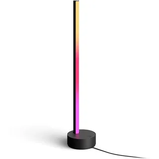 Philips Hue LED Tischleuchte Gradient Signe Tischleuchte, Abschaltautomatik, Bluetooth, CCT - über Fernbedienung, Dimmfunktion, Farbsteuerung, Farbwechsel, Leuchtdauer einstellbar, Memoryfunktion, Nachtlichtfunktion, RGB, Smart Home, Timerfunktion, dimmbar über Fernbedienung, erweiterbar, mehrere Helligkeitsstufen, LED fest integriert, RGB schwarz
