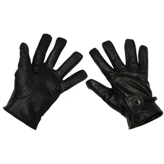 Max Fuchs Western Fingerhandschuhe Leder Schwarz L