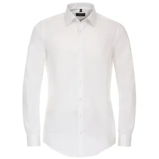 Redmond Businesshemd uni Slim Fit weiß S