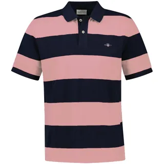 GANT BLOCK STRIPE POLO pink XL