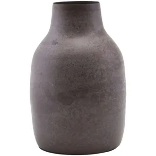 House Doctor Flaschenvase Etnik, Ø8.5 x H14 cm, rot/violett